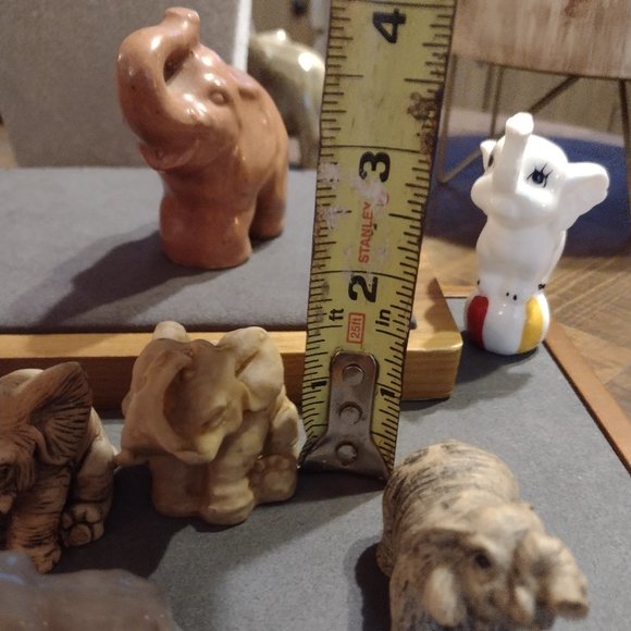 Carved Elephant Collection - Picture 2 of 14